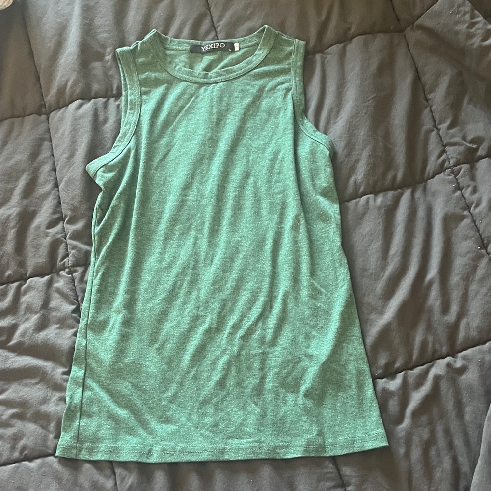 XOXO Women's Teal Muscle Tee